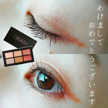 オーガズム ミニアイシャドーパレット/NARS/パウダーアイシャドウを使ったクチコミ（1枚目）