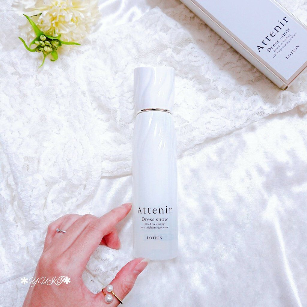 ドレススノー ローション【医薬部外品】 /アテニア/化粧水を使ったクチコミ（1枚目）