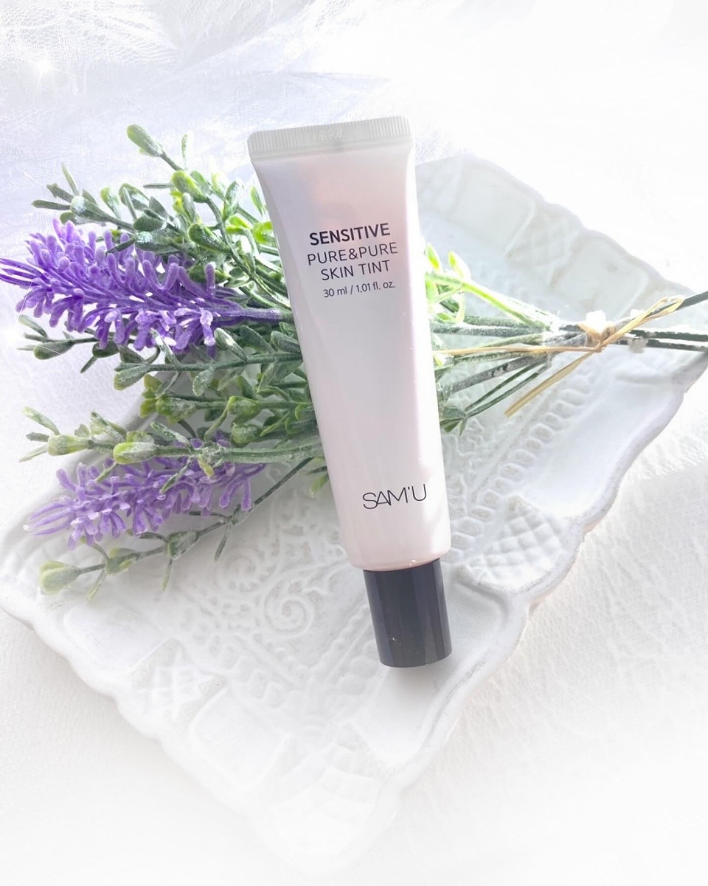 センシティブピュア&ピュアスキンティント/SAM'U/化粧下地を使ったクチコミ(5枚目)