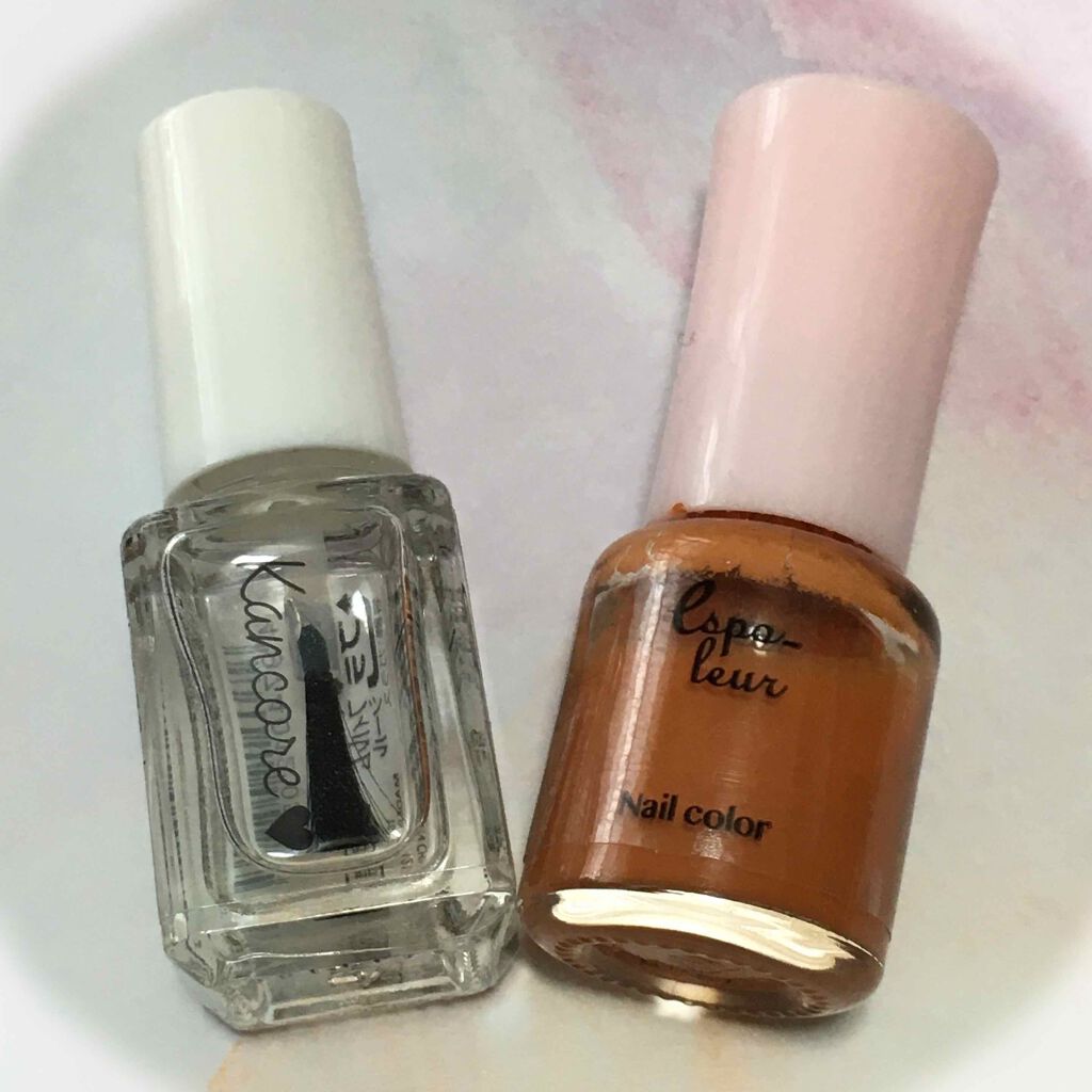 カンコレ ベースコート/DAISO/ネイルベースコートを使ったクチコミ（3枚目）