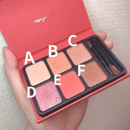 アイカラーパレット/heme/アイシャドウパレットを使ったクチコミ(2枚目)