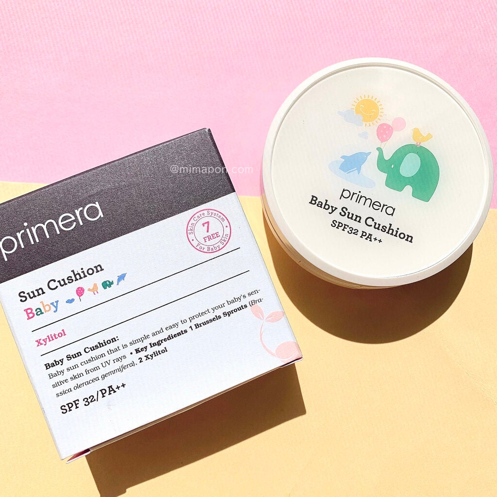 ベイビーサンクッション/primera/日焼け止め・UVケアを使ったクチコミ(5枚目)
