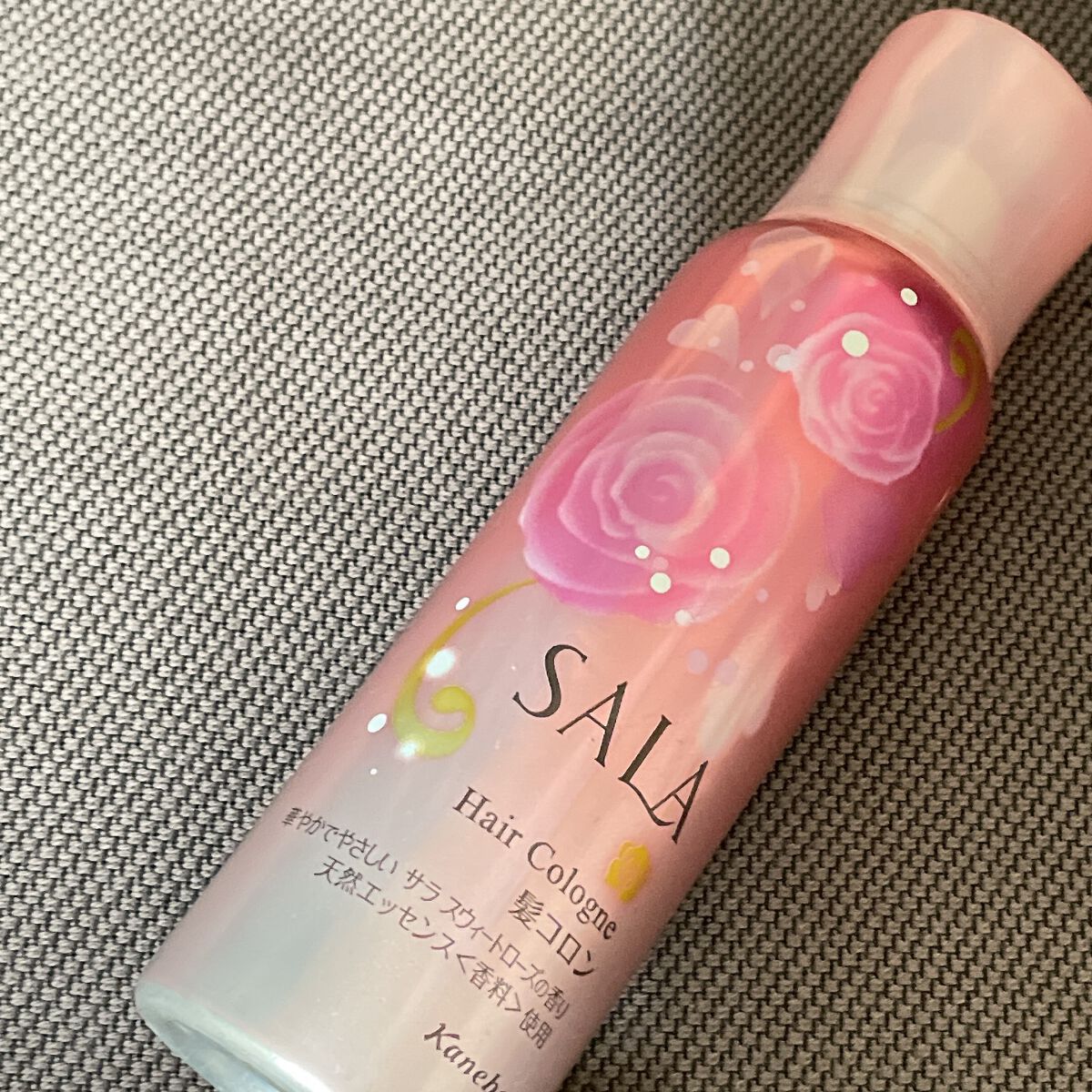 髪コロンB(サラ スウィートローズの香り)/SALA/ヘアミストを使ったクチコミ（1枚目）