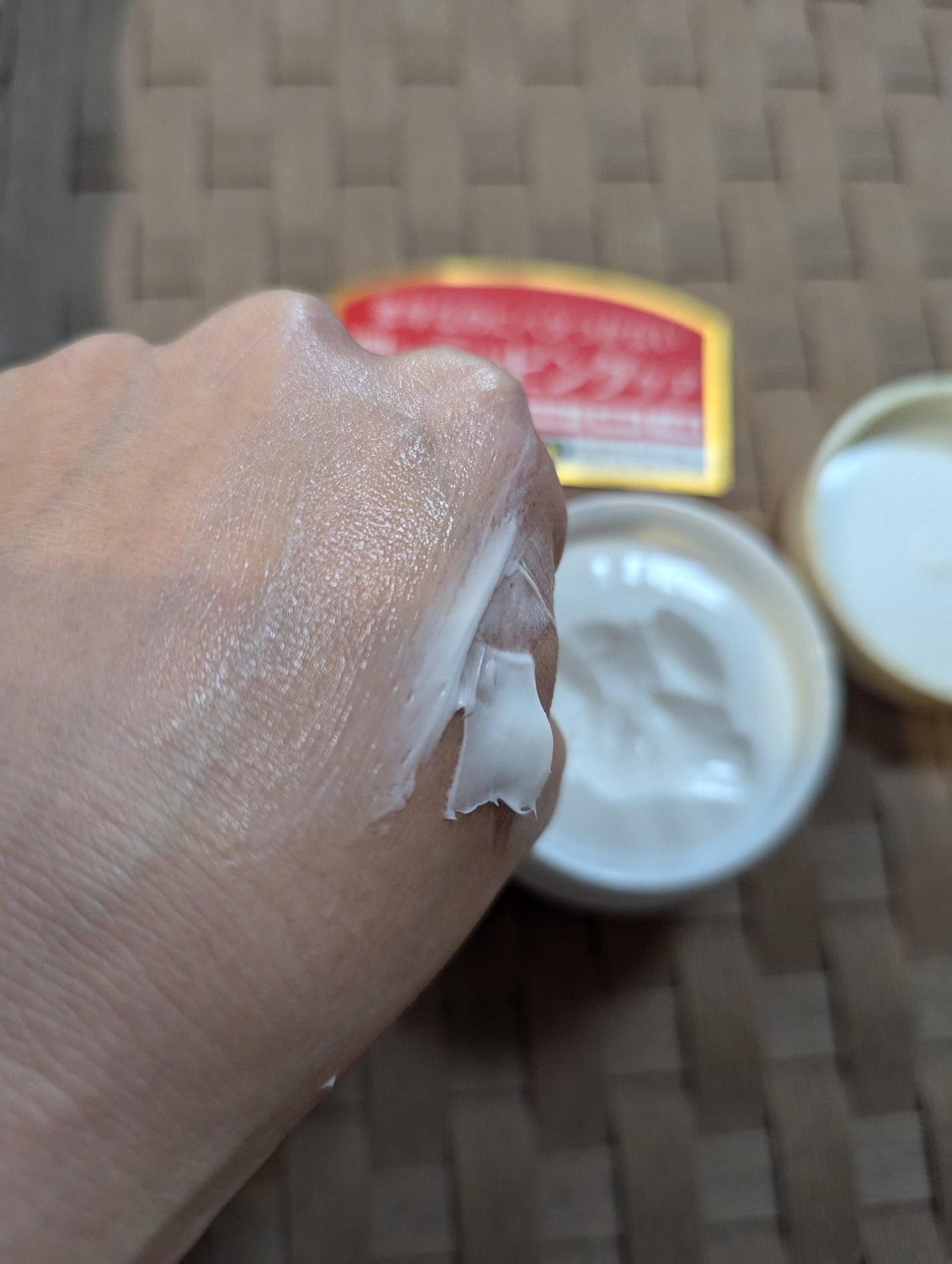 モイストリッチマスククリーム /世田谷コスメ/化粧下地を使ったクチコミ(3枚目)