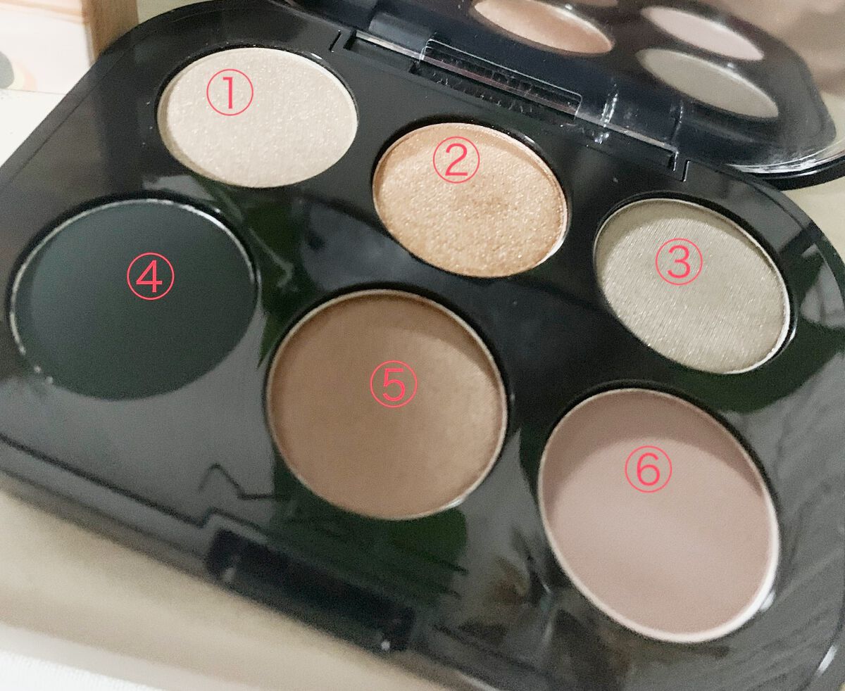 コネクト イン カラー アイシャドウ パレット × 6/M・A・C/アイシャドウパレットを使ったクチコミ(2枚目)