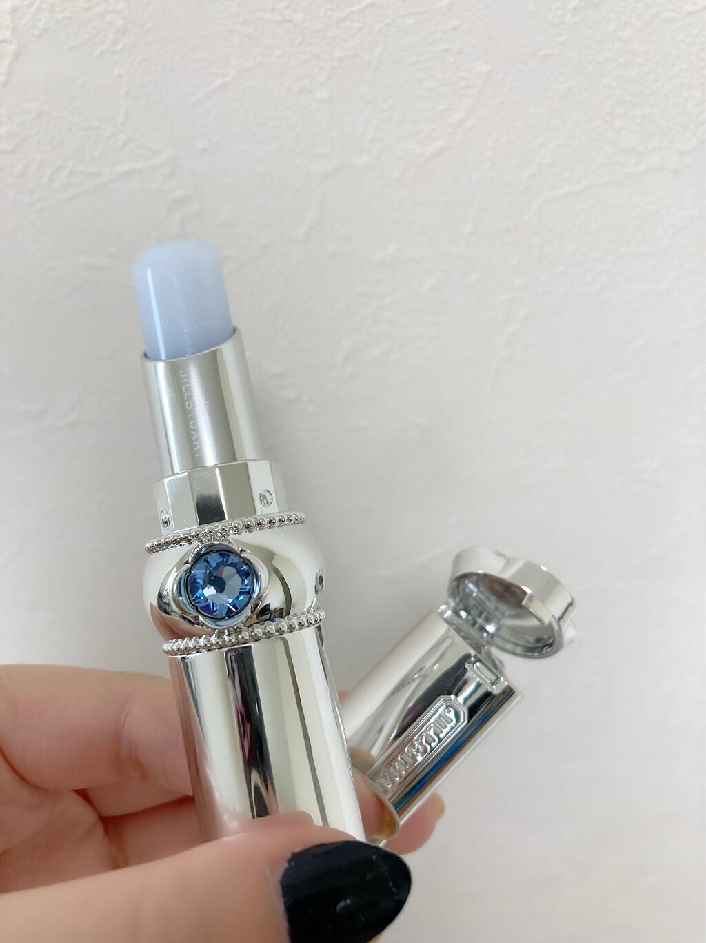 サムシングピュアブルー セント マイリップス/JILL STUART/口紅を使ったクチコミ(2枚目)