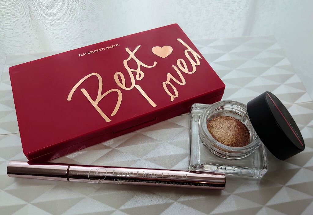 プレイカラーアイパレット ベストラブ/ETUDE/アイシャドウパレットを使ったクチコミ（2枚目）