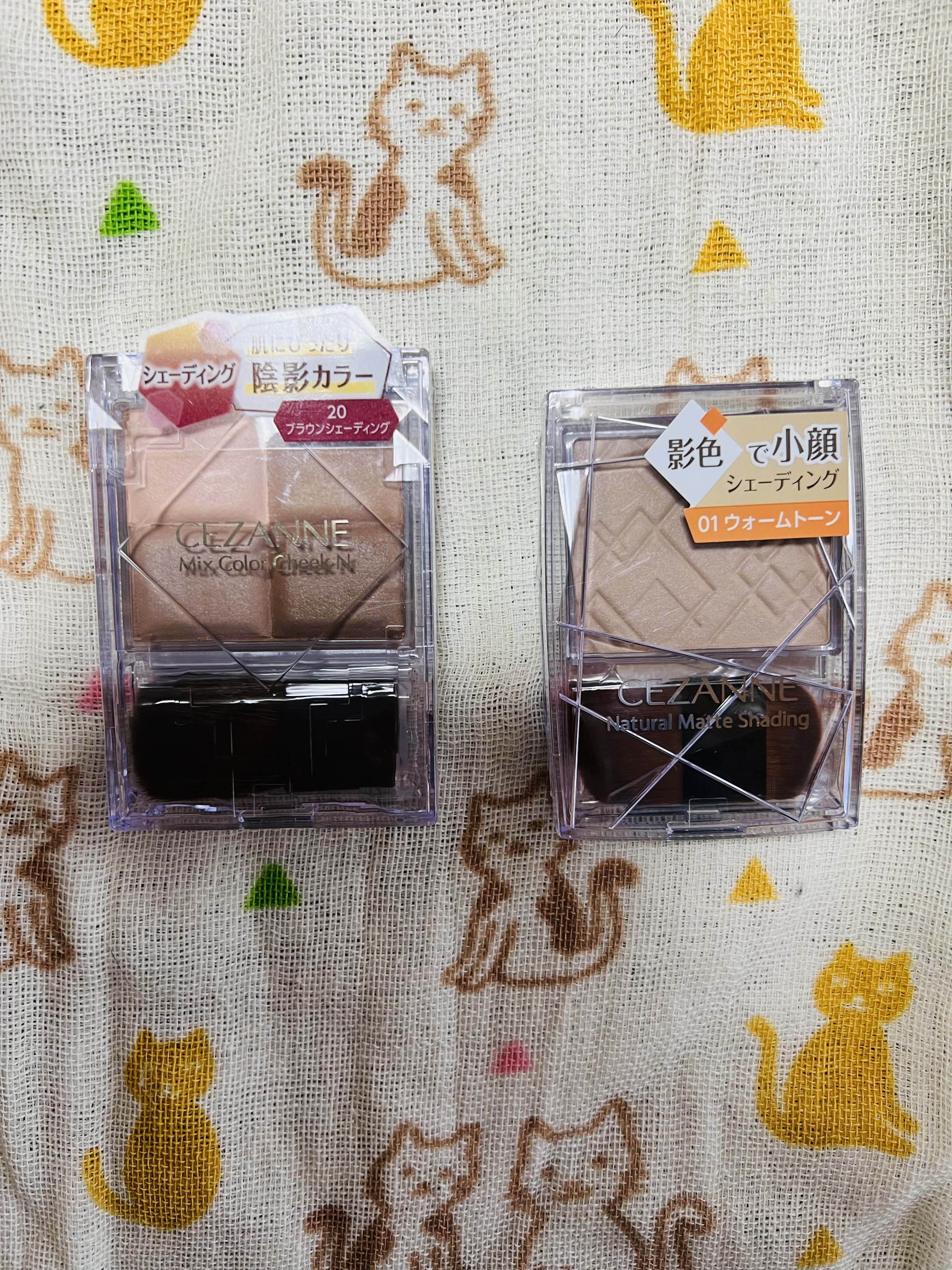 ナチュラルマットシェーディング/CEZANNE/シェーディングを使ったクチコミ（1枚目）