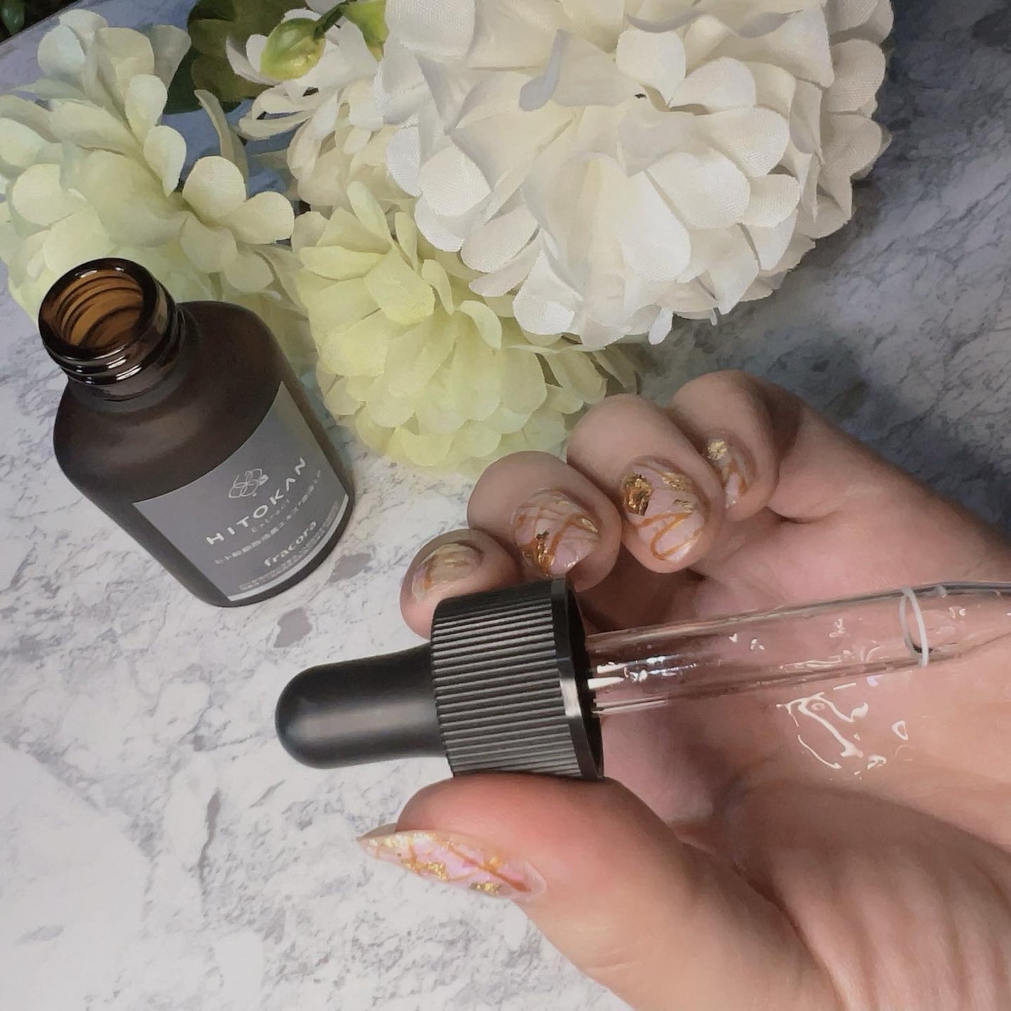 ヒト幹細胞培養エキス原液/fracora/美容液を使ったクチコミ(2枚目)