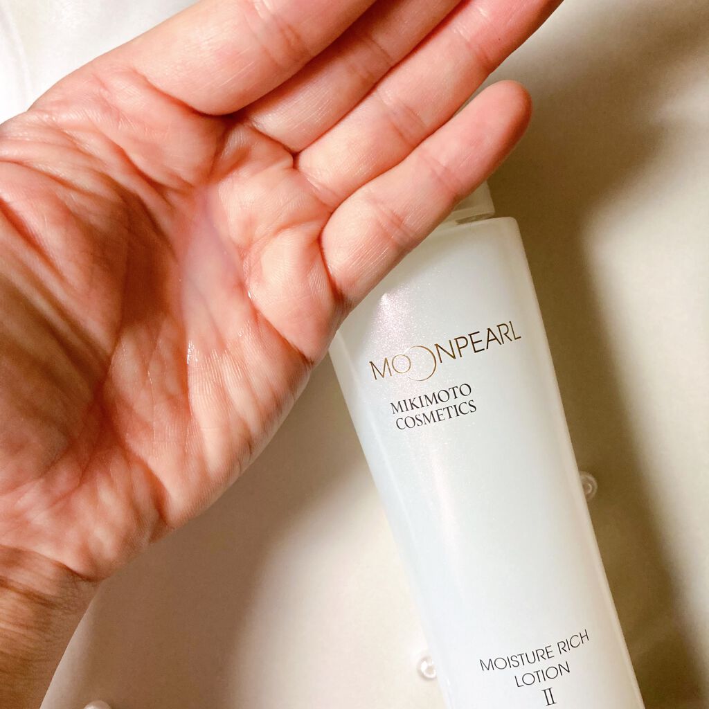 ムーンパール モイスチャーリッチローションII/ミキモト コスメティックス/化粧水を使ったクチコミ(3枚目)