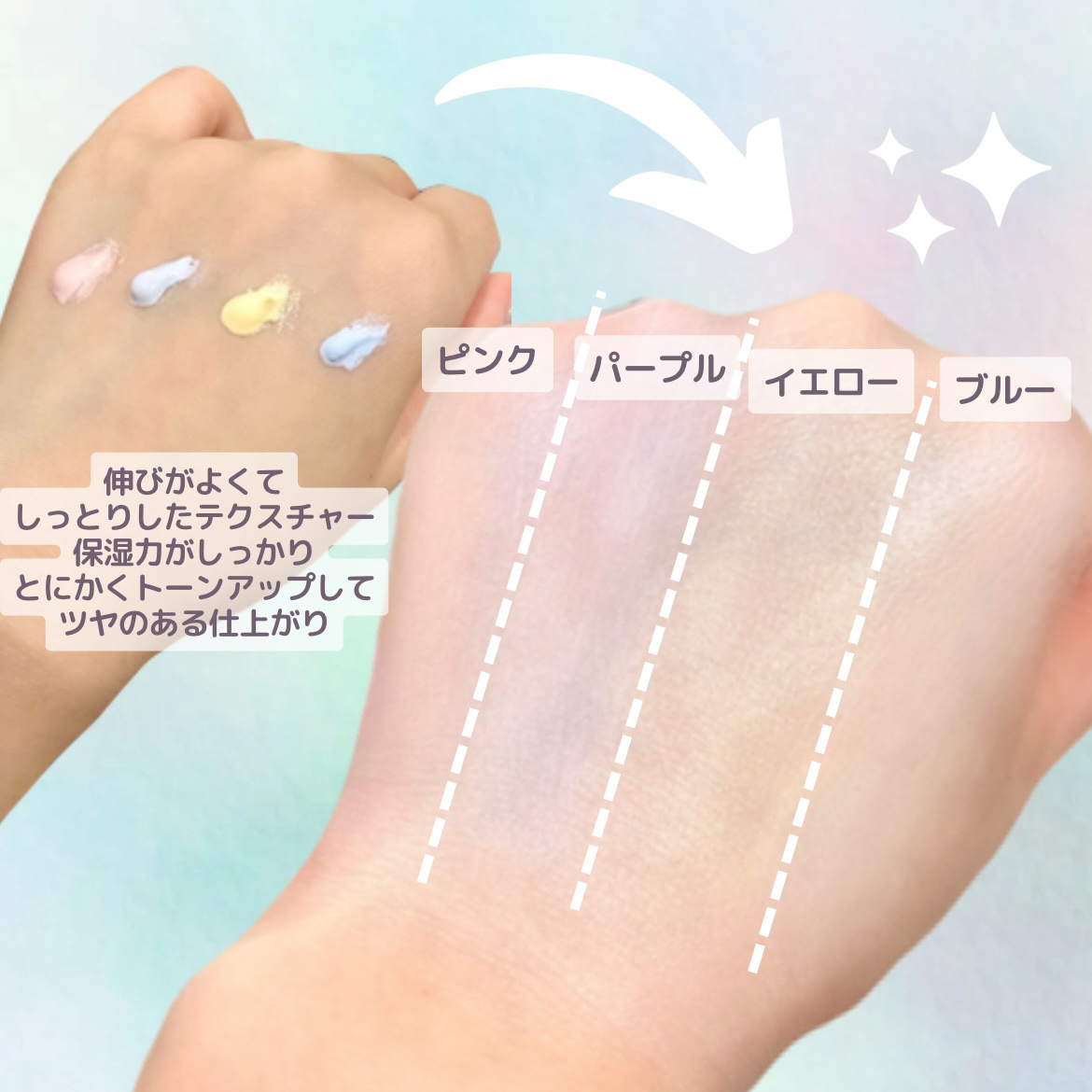 トーンアップカラープライマー /Ririmew/化粧下地を使ったクチコミ（2枚目）