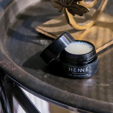 ヘンネオーガニック リップエクスフォリエーター/HENNE ORGANICS/リップケア・リップクリームを使ったクチコミ（1枚目）