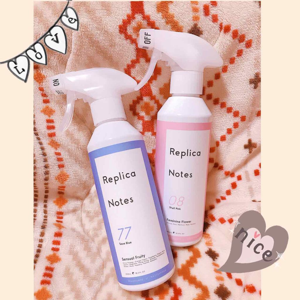 ファブリックミスト センシュアルフルーティ/Replica Notes/ファブリックミストを使ったクチコミ(1枚目)