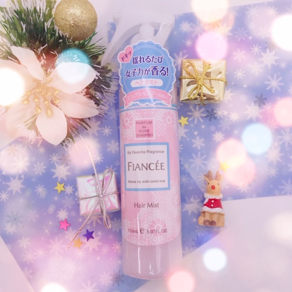 フレグランスヘアミスト ピュアシャンプーの香り/フィアンセ/ヘアミストを使ったクチコミ（2枚目）