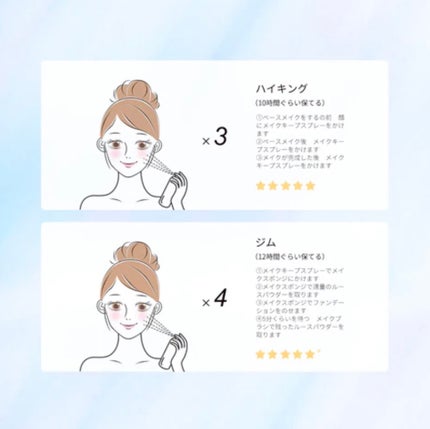 メイクキープミスト/ZEESEA/フィックスミストを使ったクチコミ(4枚目)