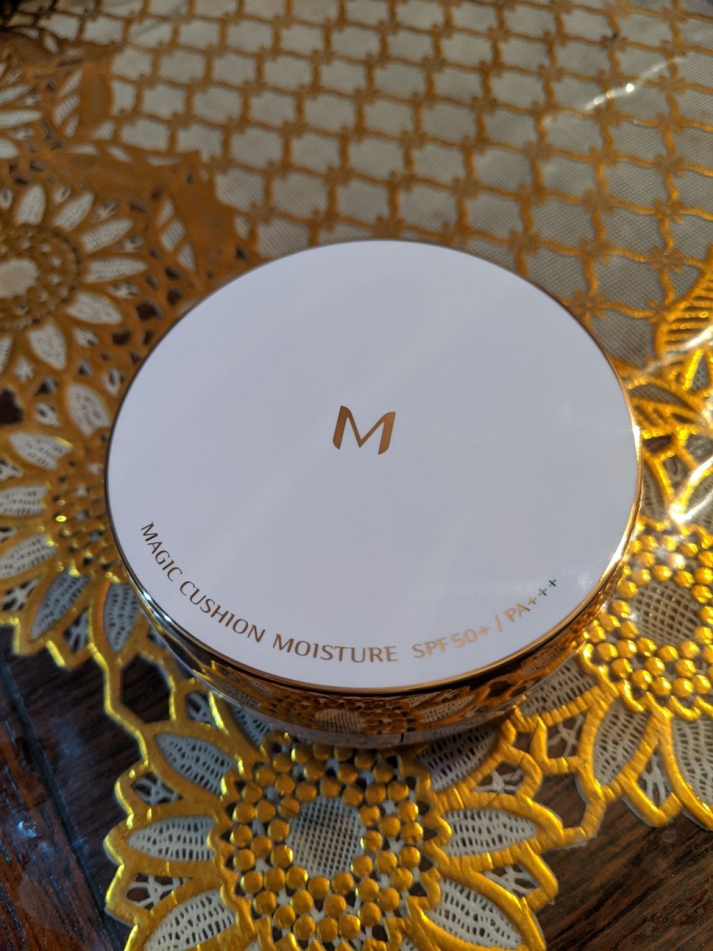 M クッション ファンデーション(モイスチャー)/MISSHA/クッションファンデーションを使ったクチコミ(1枚目)