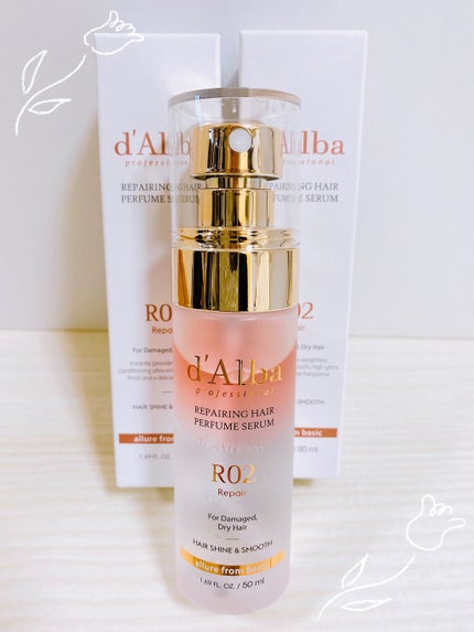 プロフェッショナルリペアリングヘアパヒュームセラム/ダルバ/ヘアミストを使ったクチコミ(1枚目)