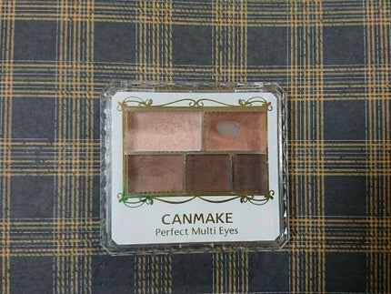 パーフェクトマルチアイズ/キャンメイク/アイシャドウパレットを使ったクチコミ(1枚目)
