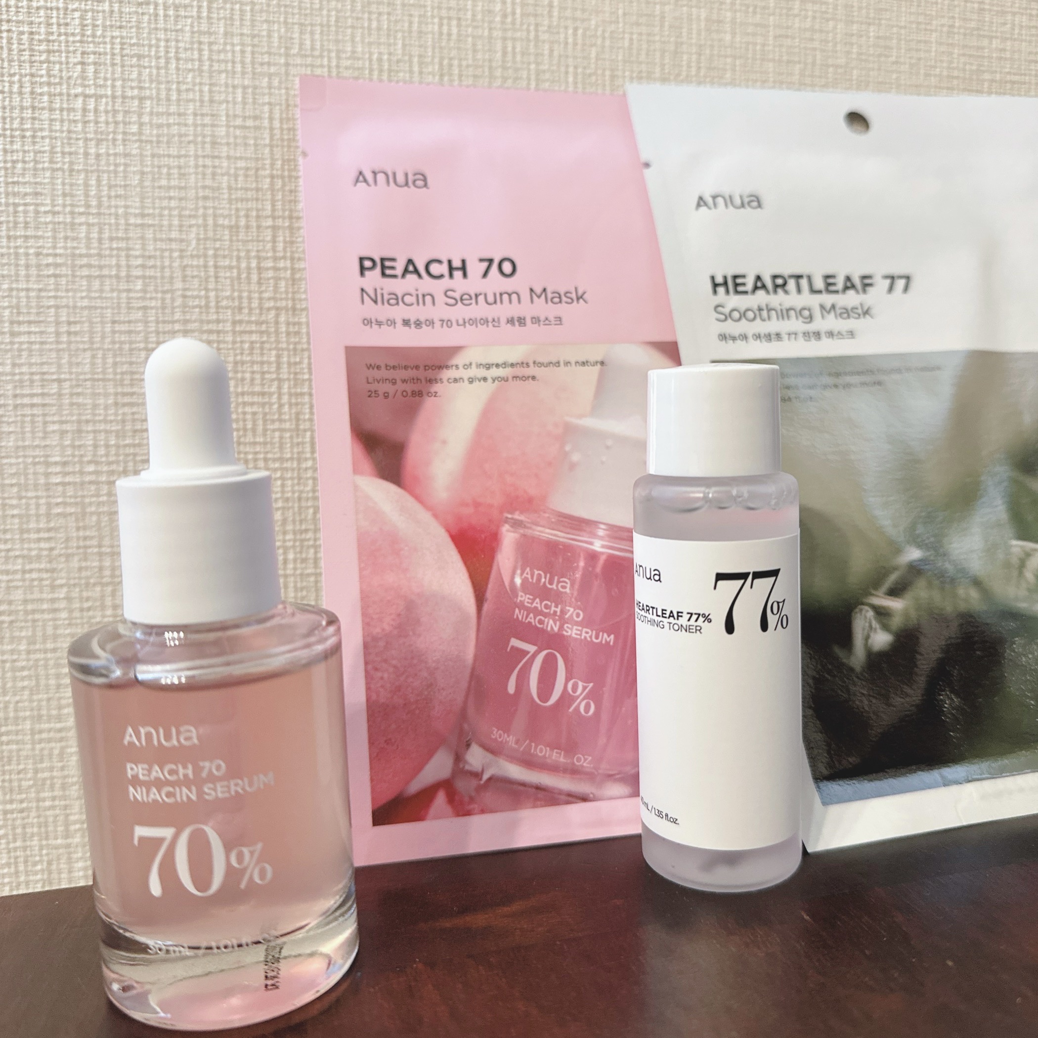 桃70%ナイアシンセラム/Anua/美容液を使ったクチコミ（1枚目）