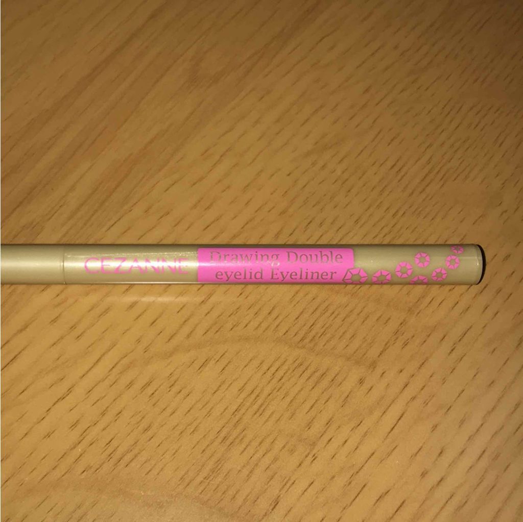 描くふたえアイライナー/CEZANNE/リキッドアイライナーを使ったクチコミ(1枚目)