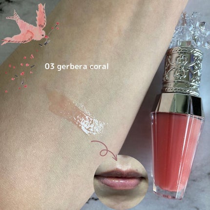 ジルスチュアート クリスタルブルーム リップブーケ セラム/JILL STUART/リッププランパーを使ったクチコミ(4枚目)