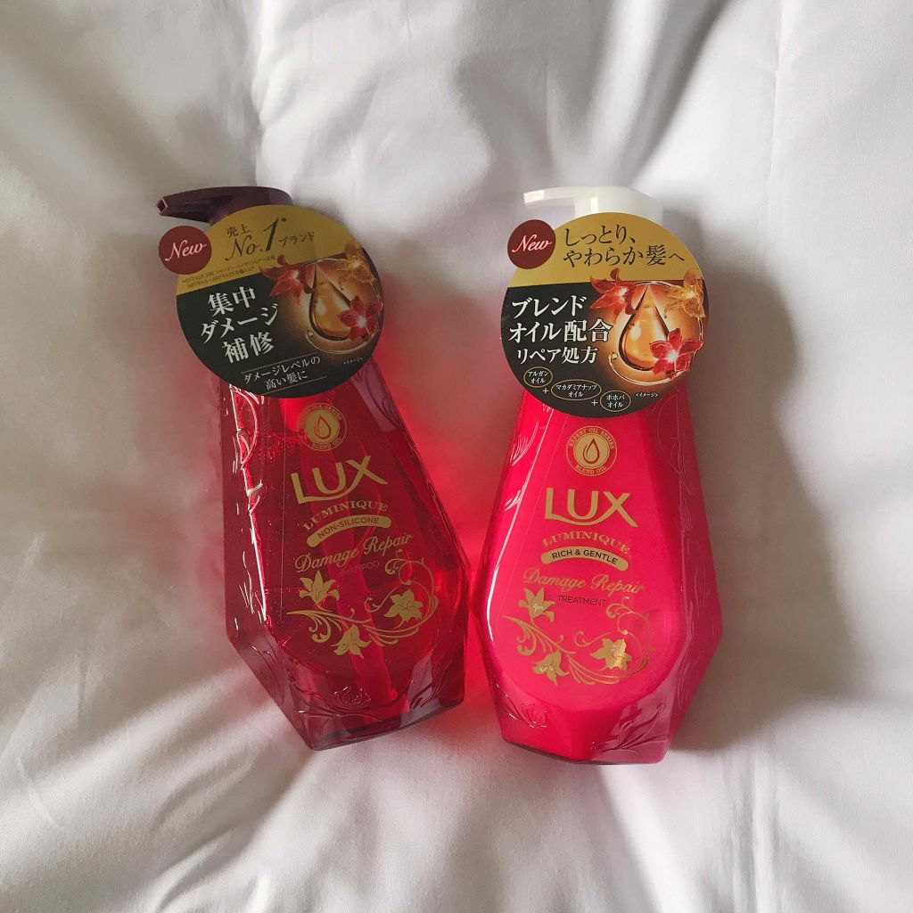 ルミニーク ダメージリペア シャンプー/トリートメント/LUX/市販シャンプーを使ったクチコミ(1枚目)