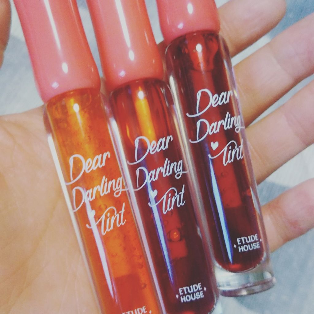 ディアダーリン ウォータージェルティント/ETUDE/リップティントを使ったクチコミ（1枚目）