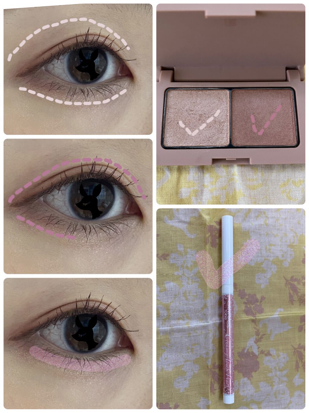 クリーミータッチライナー/キャンメイク/ジェルアイライナーを使ったクチコミ（2枚目）