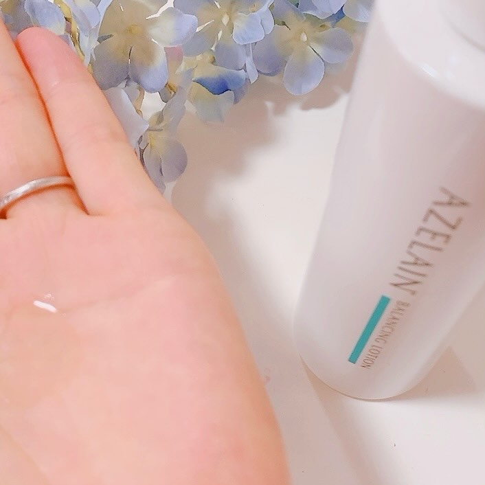 AZELAIN AZLAIN　化粧水　AZバランシングローションのクチコミ「
美容成分たっぷりで、乾燥による毛穴をめだたなくしてくれるそう˚ෆ*₊ ⁌̴̶̷ั ॣ·̮ ॣ.....」（2枚目）