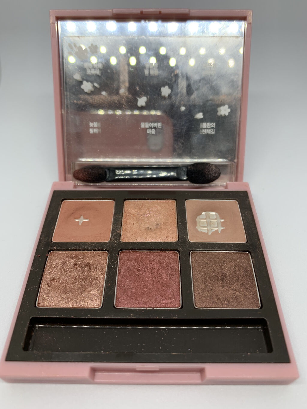 ハート プレイカラーアイズ/ETUDE/アイシャドウパレットを使ったクチコミ（2枚目）