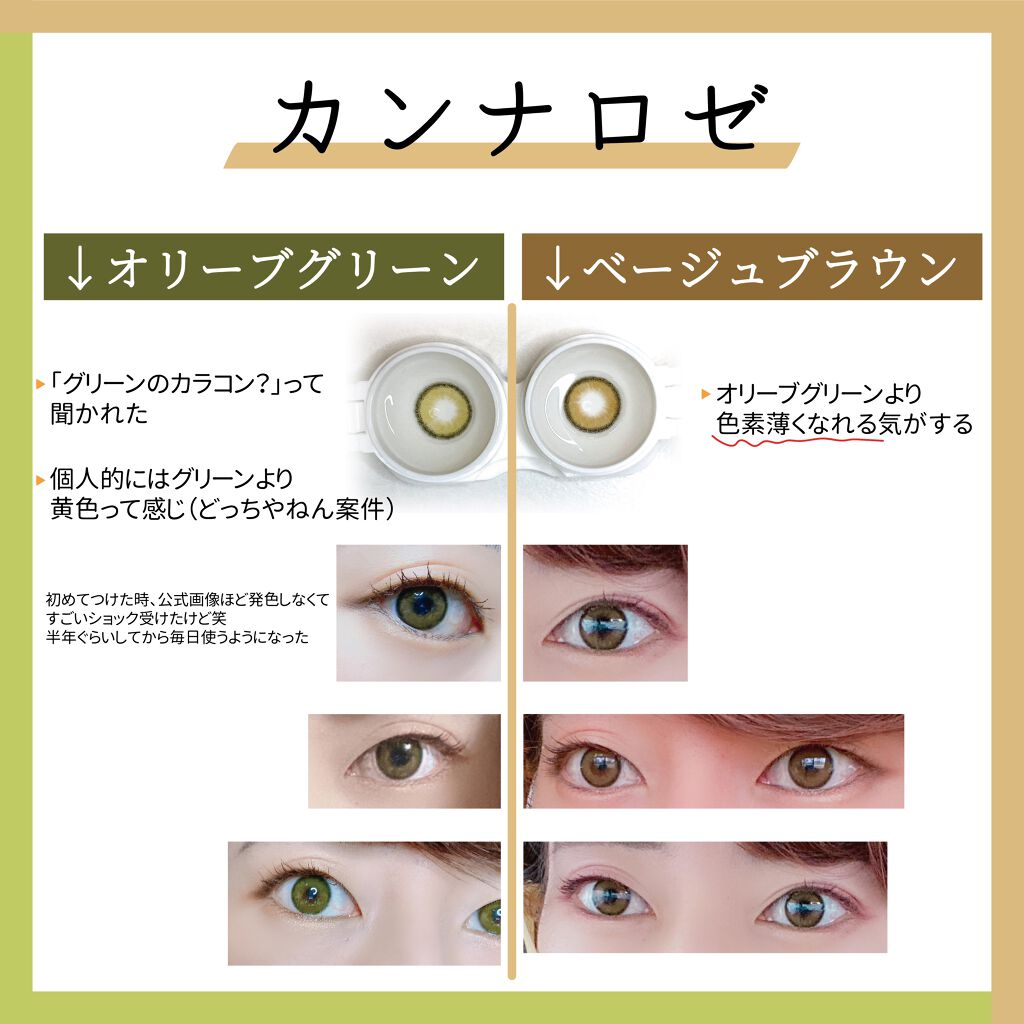 CANNA ROZE 1year/URIA i-DOL/カラーコンタクトレンズを使ったクチコミ（2枚目）