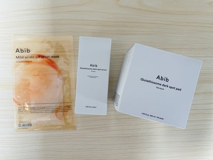 グルタチオンソームダークスポットパッドビタタッチ/Abib /トナーパッドを使ったクチコミ(1枚目)