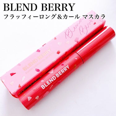 BLEND BERRY プレイフル リキッドアイライナーのクチコミ「\BLEND BERRY✖️鹿の間さんコラボ/
春メイクにもおすすめなアイライナー&マスカラ👀.....」（2枚目）