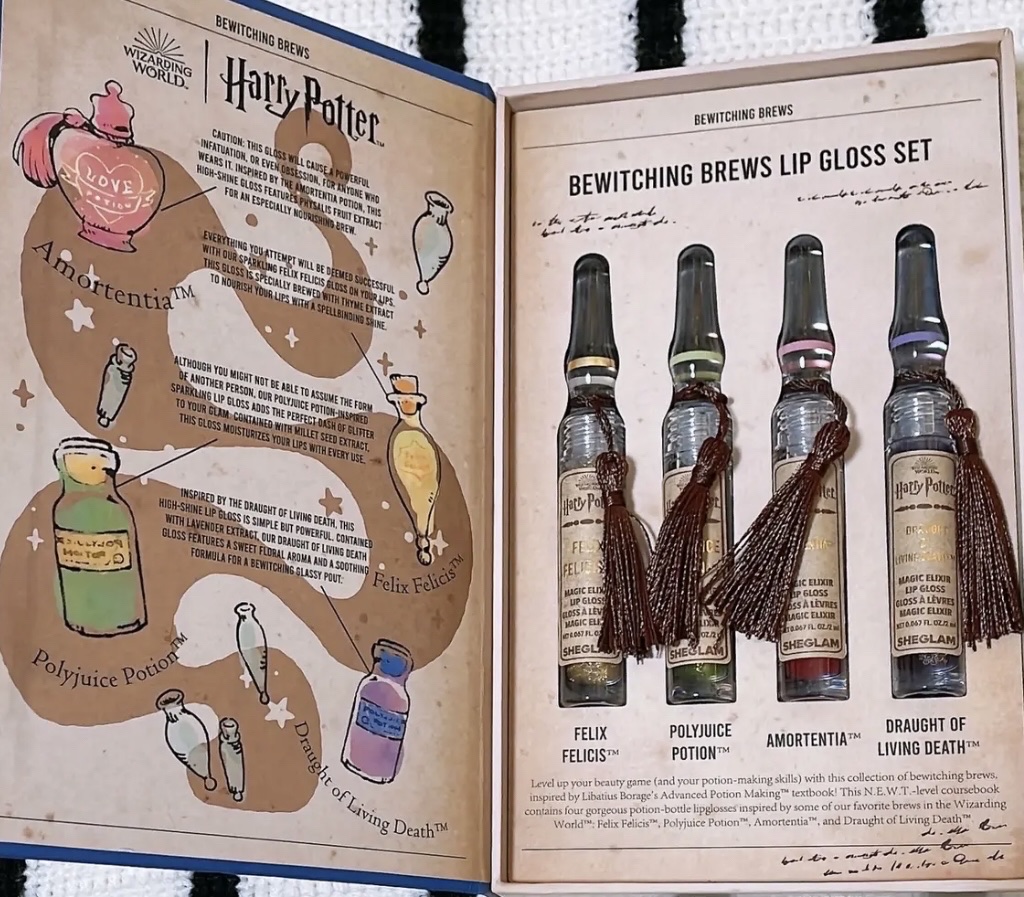 魅惑のブリューリップグロスセット/SHEGLAM/リップグロスを使ったクチコミ（1枚目）