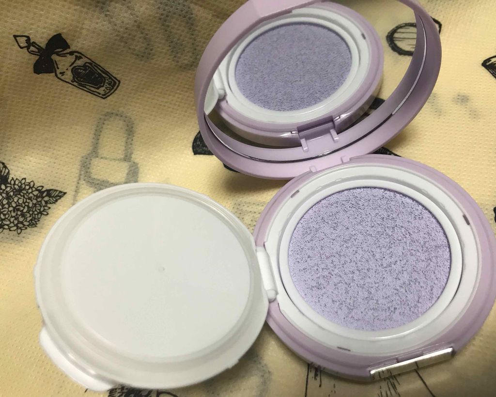 エニークッション カラーコレクター/ETUDE/化粧下地を使ったクチコミ(3枚目)