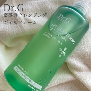 弱酸性クレンジングジェルフォーム/Dr.G/洗顔フォームを使ったクチコミ（1枚目）