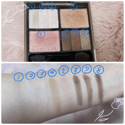 スリーディメンショナルアイズ/LUNASOL/アイシャドウパレットを使ったクチコミ(2枚目)