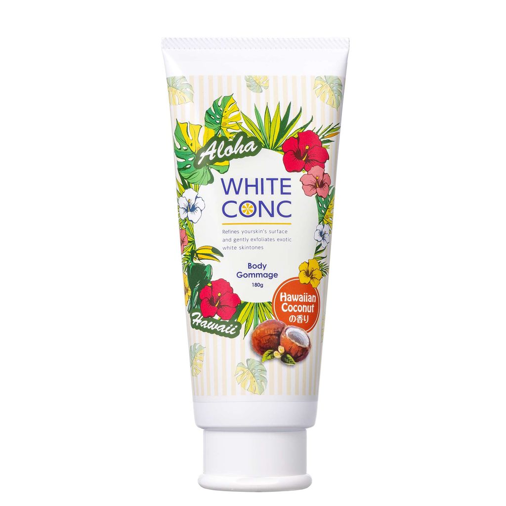 薬用アロハホワイトコンク ボディゴマージュ ホワイトコンク