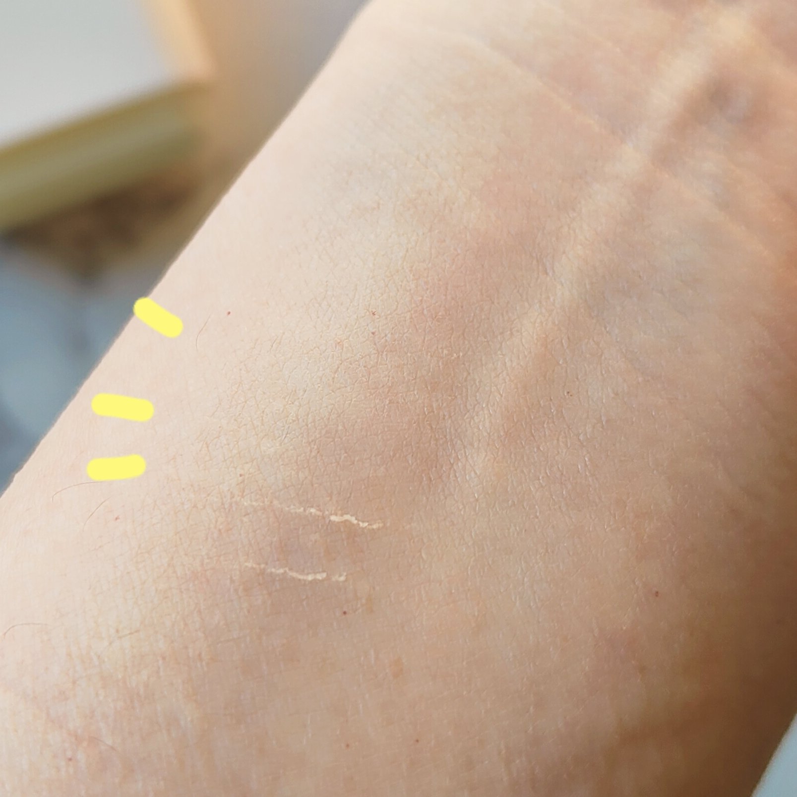 エアーフィットフレッシュサンスティック/ダルバ/日焼け止めスティックを使ったクチコミ（3枚目）