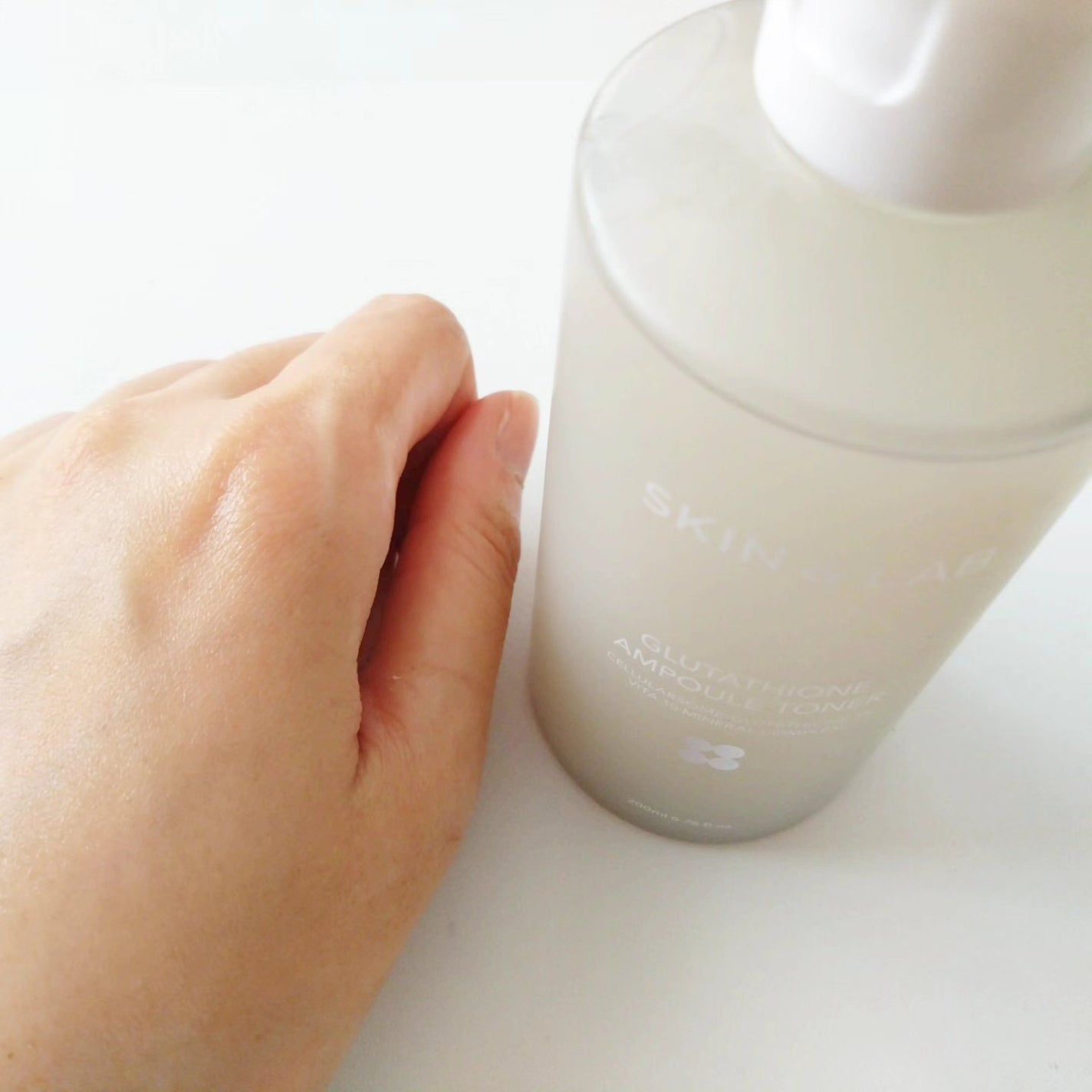 グルタチオンアンプルトナー/SKIN&LAB/化粧水を使ったクチコミ(4枚目)