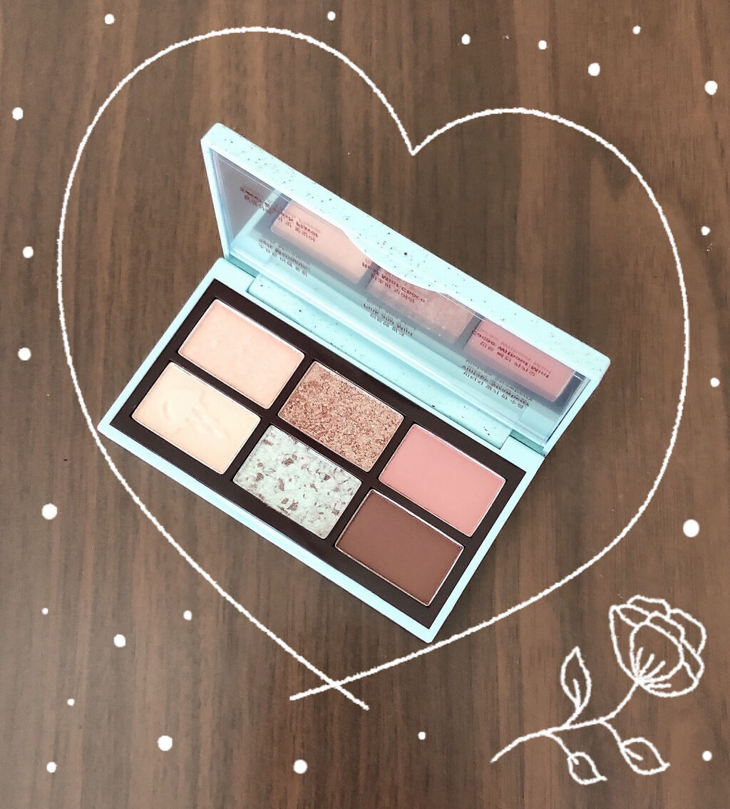 プレイカラーアイズミニ　チョコミント/ETUDE/アイシャドウパレットを使ったクチコミ（3枚目）