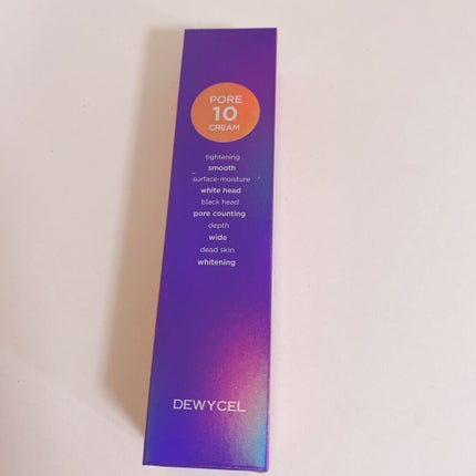 ポアーテンクリーム/DEWYCEL/化粧下地を使ったクチコミ(1枚目)