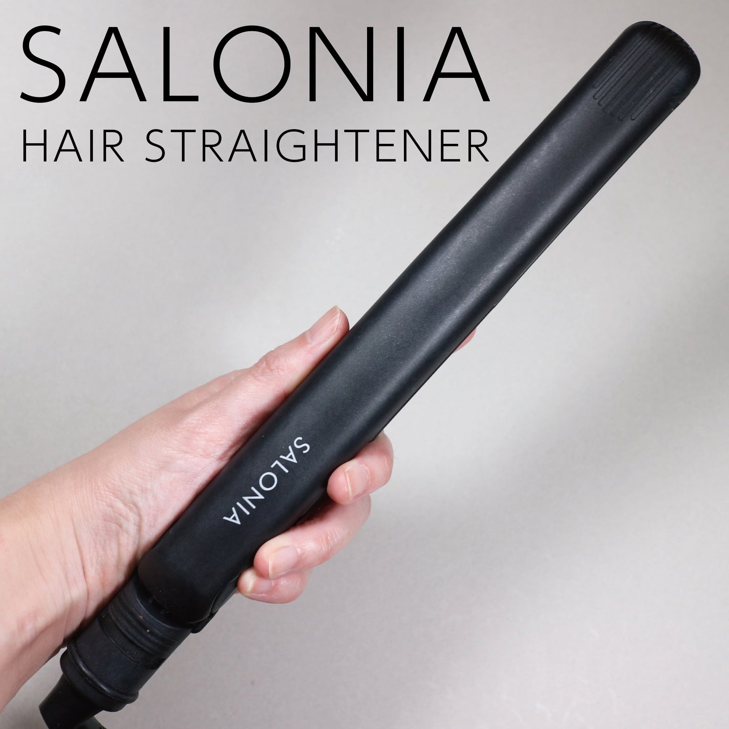 ストレートヘアアイロン/SALONIA/ストレートアイロンを使ったクチコミ(1枚目)