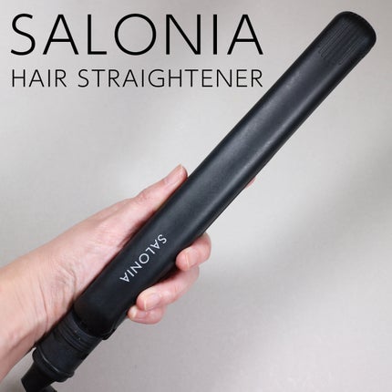 ストレートヘアアイロン/SALONIA/ストレートアイロンを使ったクチコミ(1枚目)