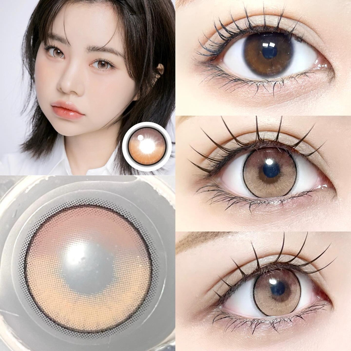 INEL/蜜のレンズ/ワンデー(1DAY)カラコンを使ったクチコミ(3枚目)