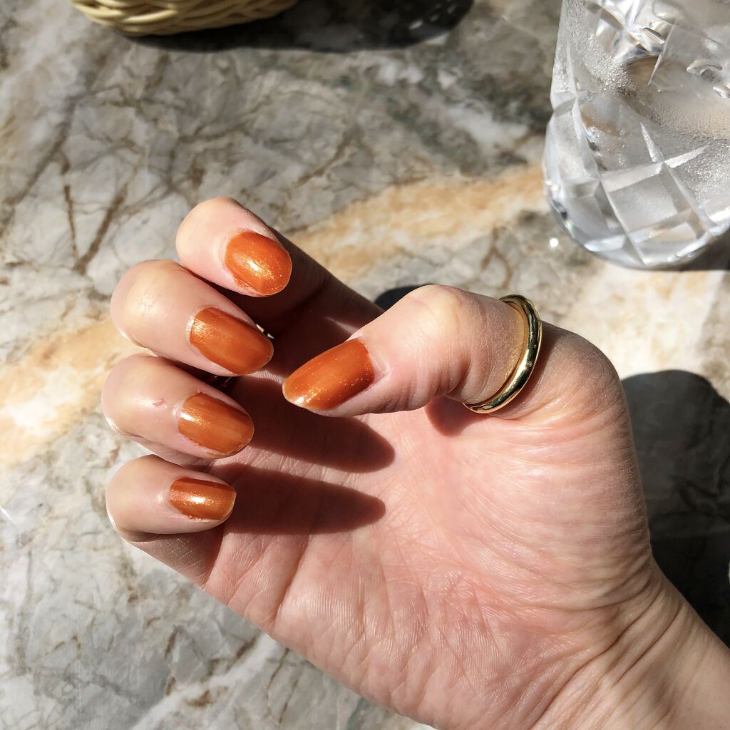 エクセル ネイルポリッシュ N NL24 ランタンフロート/excel/マニキュアを使ったクチコミ（1枚目）