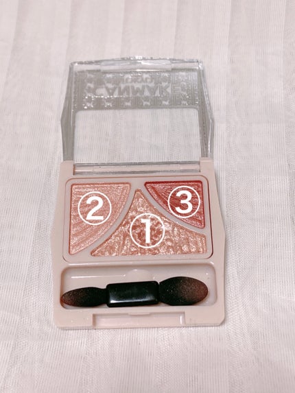 ジューシーピュアアイズ/キャンメイク/アイシャドウパレットを使ったクチコミ(2枚目)