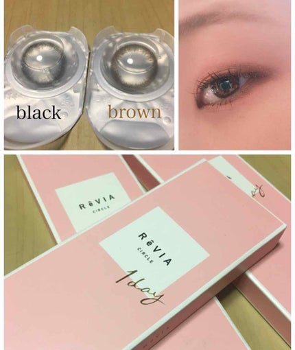 ReVIA 1day/ReVIA/ワンデー(1DAY)カラコンを使ったクチコミ(1枚目)