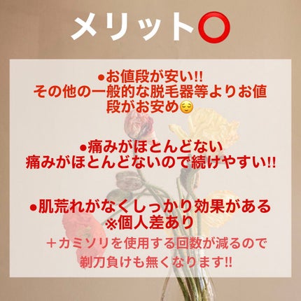 光脱毛器 VIO/Sarlisi/家庭用脱毛器を使ったクチコミ(3枚目)