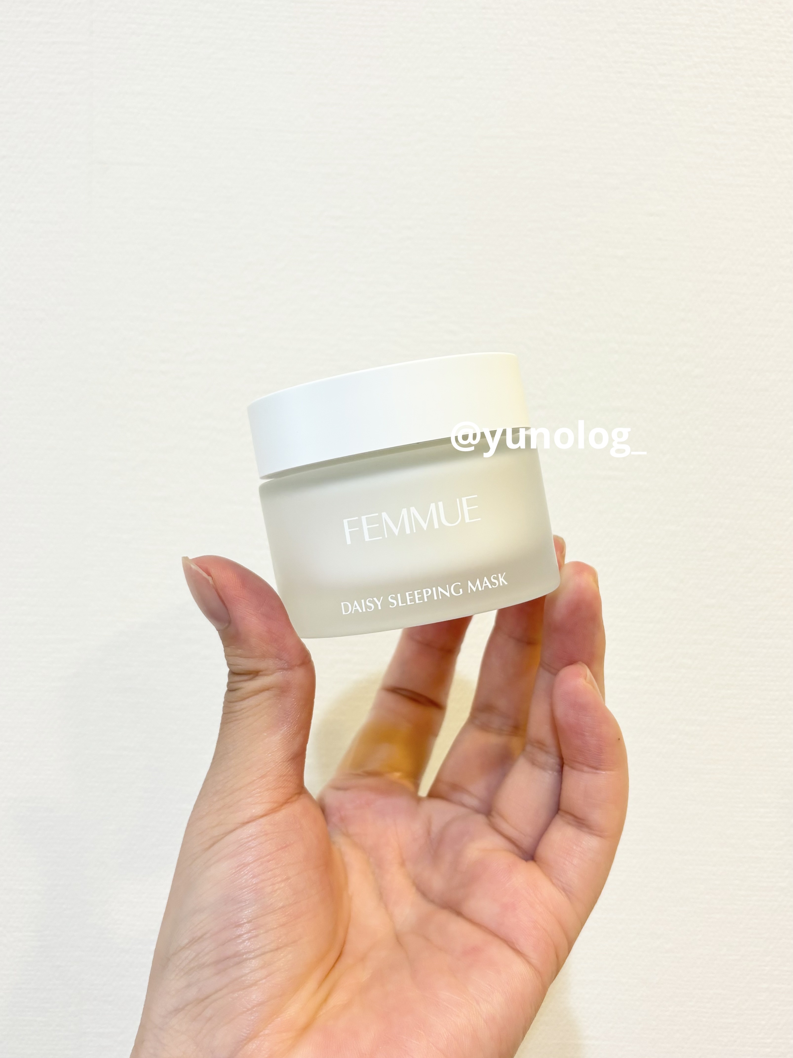 FEMMUE デイジーウォーター スリーピングマスクのクチコミ「⌇ファミュちゃん最高すぎた🤍💗⌇


𓇬 𓇬 𓇬 𓇬 𓇬 𓇬 𓇬 𓇬 𓇬 𓇬 𓇬 𓇬 𓇬 𓇬 .....」（2枚目）